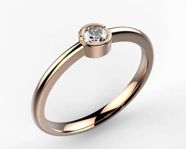 Or et Diamant 0.10 ct